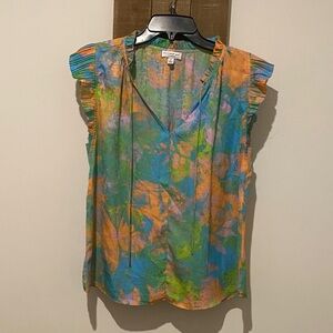 Current Air Multicolor Floral Blouse